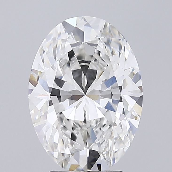 4.01 Carat F-VS1 Oval Lab Diamond