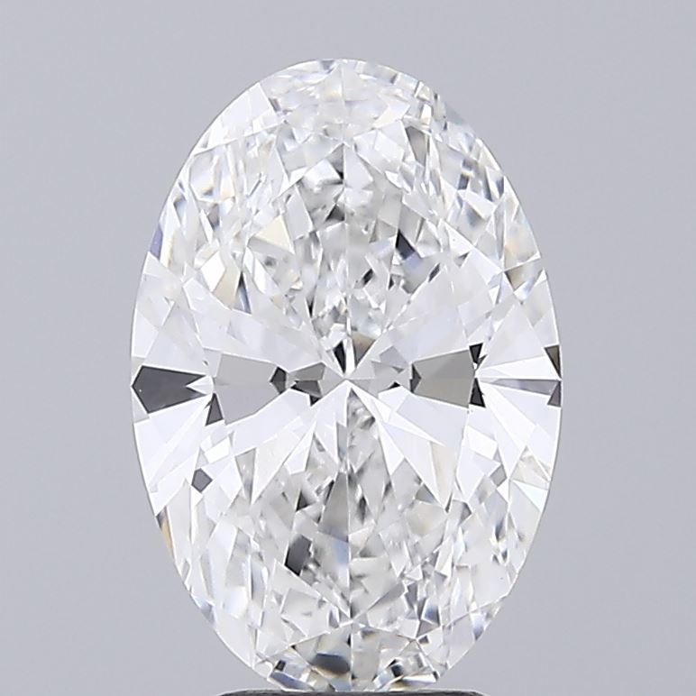 3.30 Carat E-VS1 Oval Lab Diamond