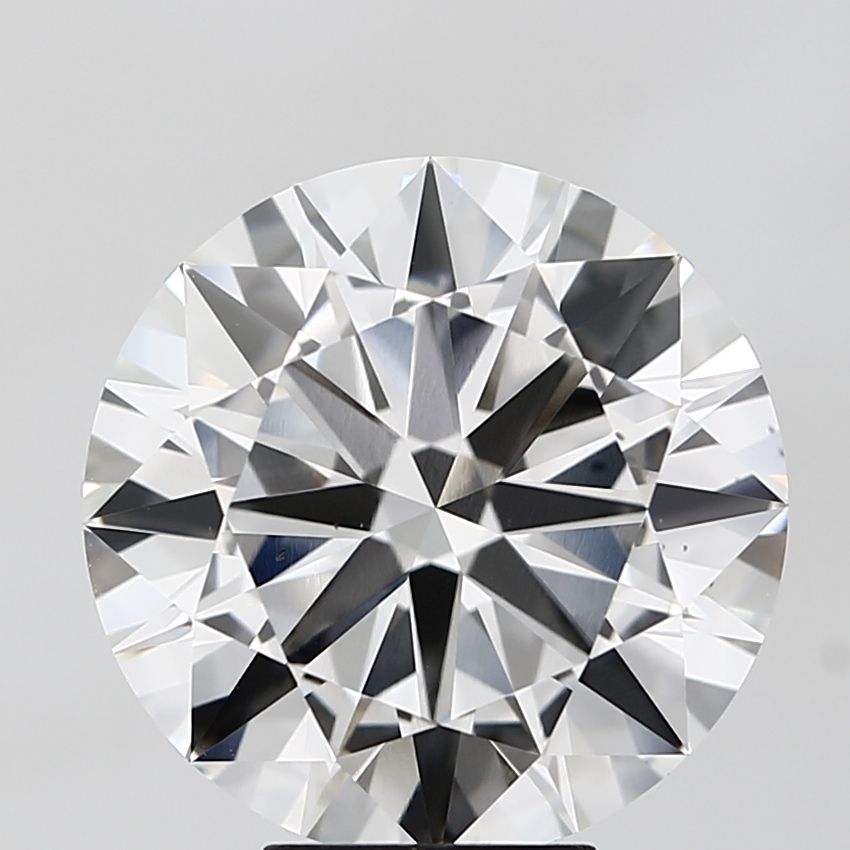 7.03 Carat F-VS2 Round Lab Diamond