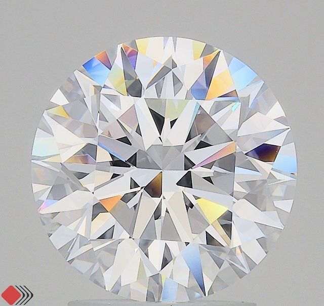 2.65 Carat D-IF Round Lab Diamond