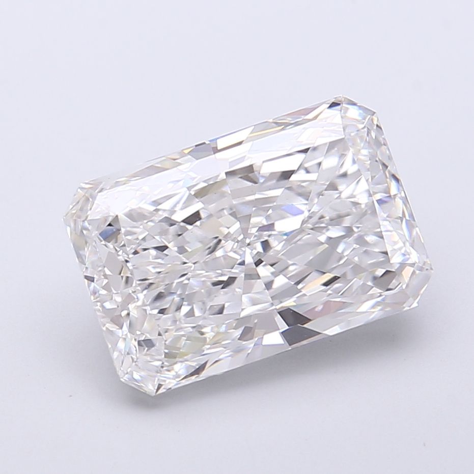 3.83 Carat D-VVS2 Radiant Lab Diamond