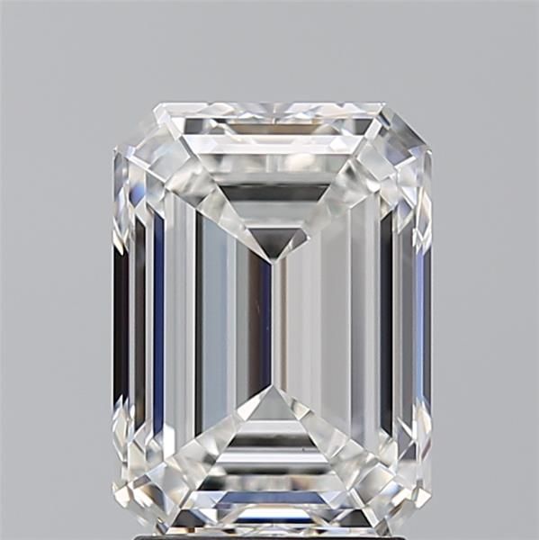 3.21 Carat F-VS1 Emerald Cut Diamond