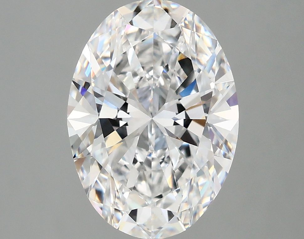 2.97 Carat D-VVS2 Oval Lab Diamond