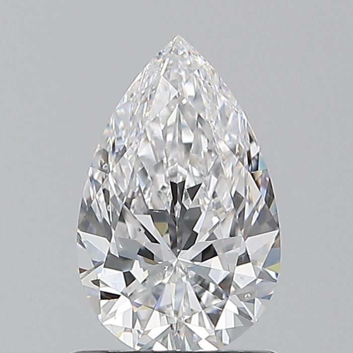 0.90 Carat D-SI1 Pear Cut Diamond