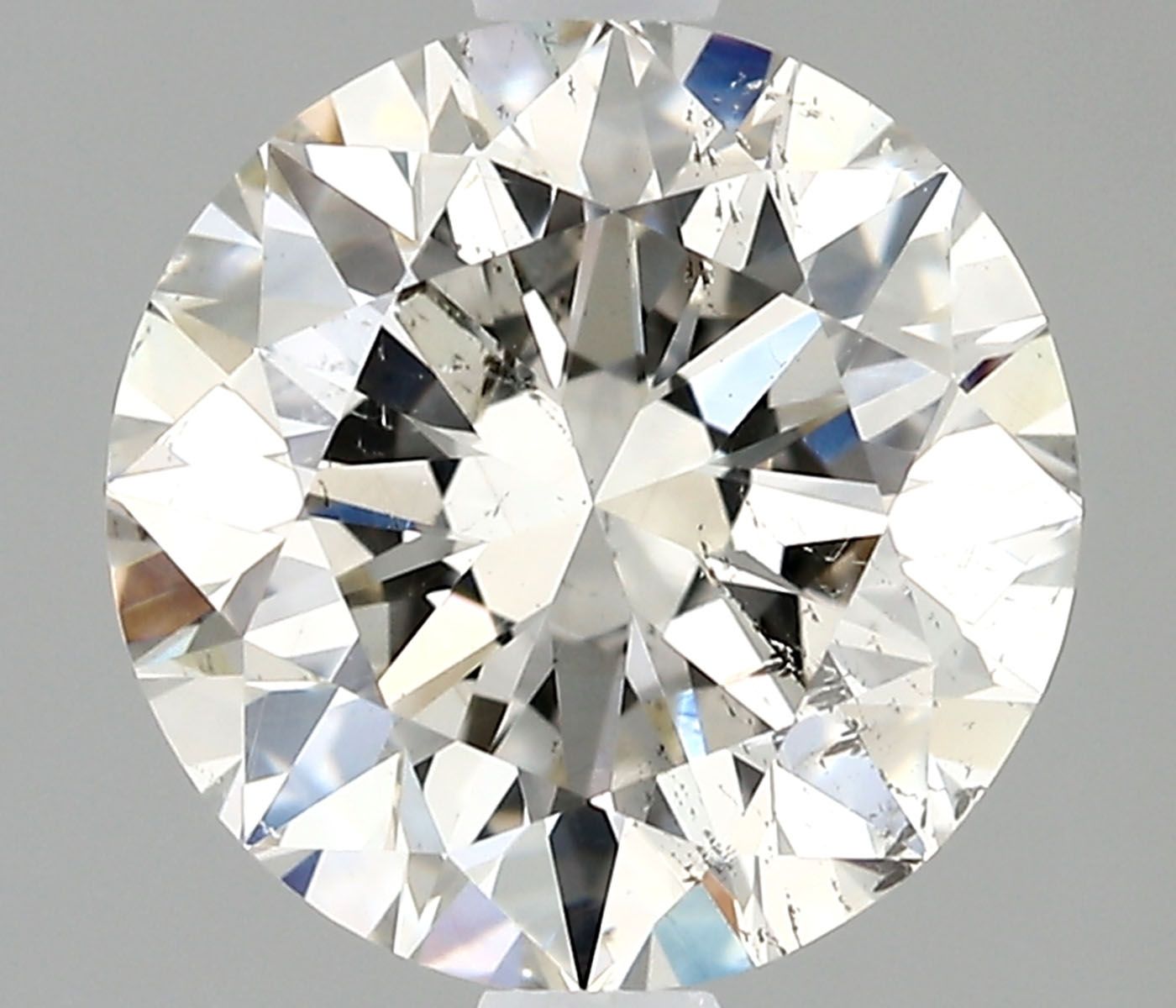 2.16 Carat I-SI2 Round Cut Diamond
