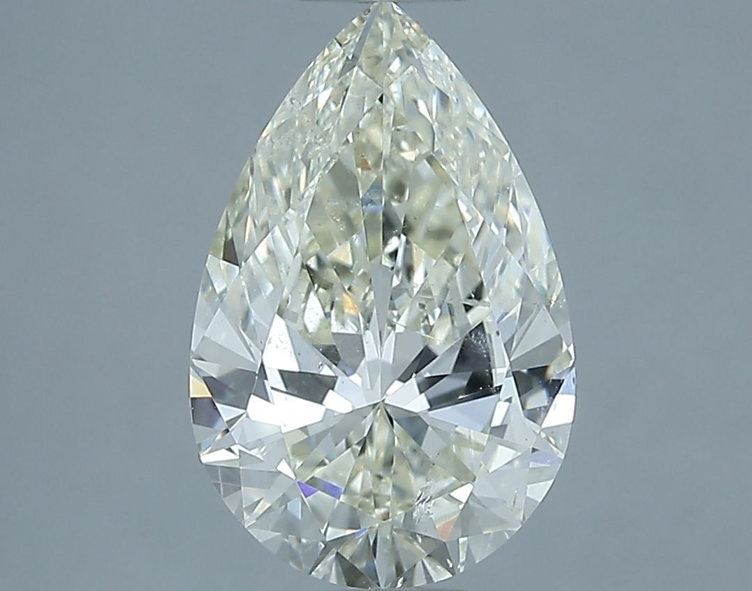 2.52 Carat K-SI2 Pear Cut Diamond