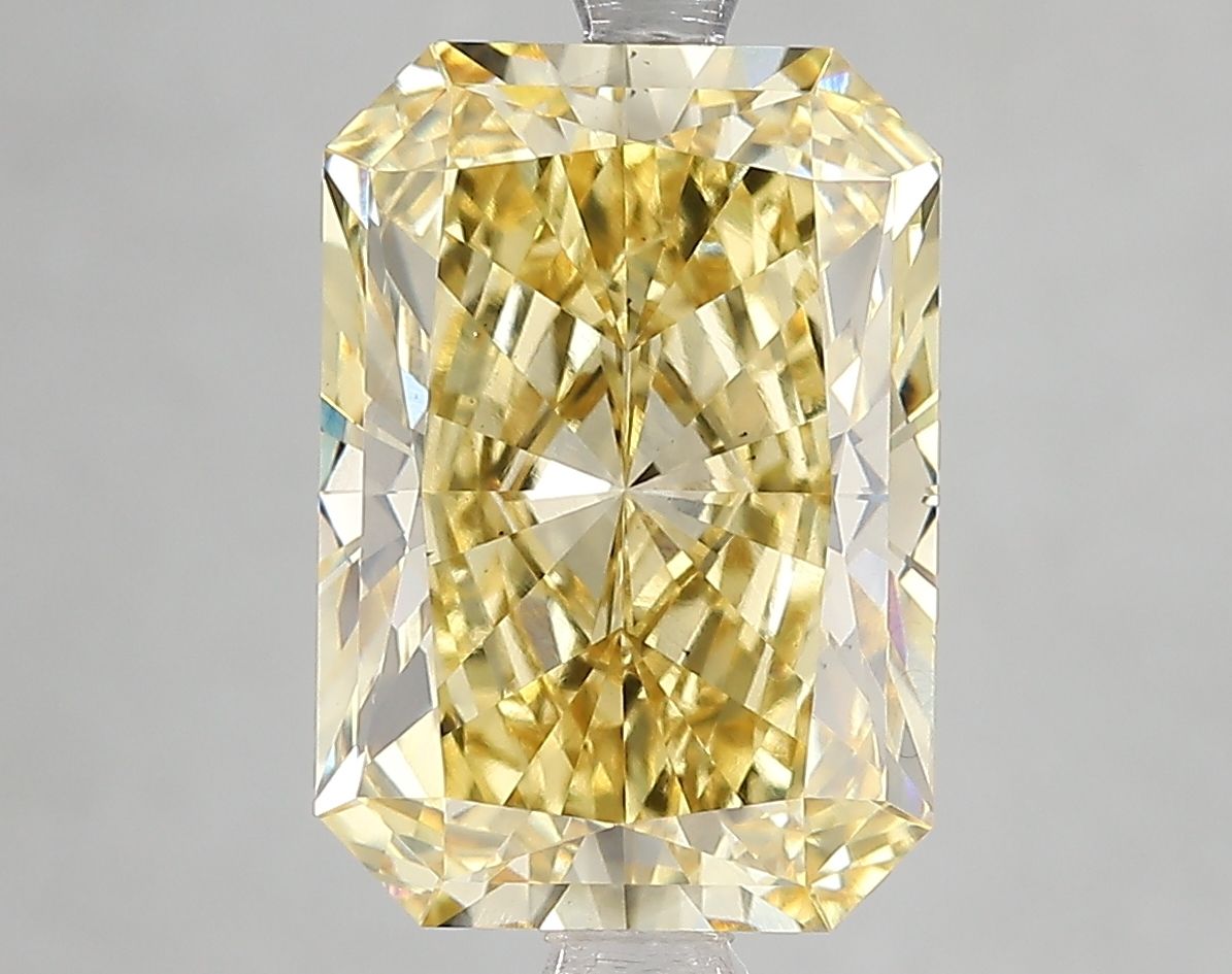 5.09 Carat Radiant Cut Fancy Yellow