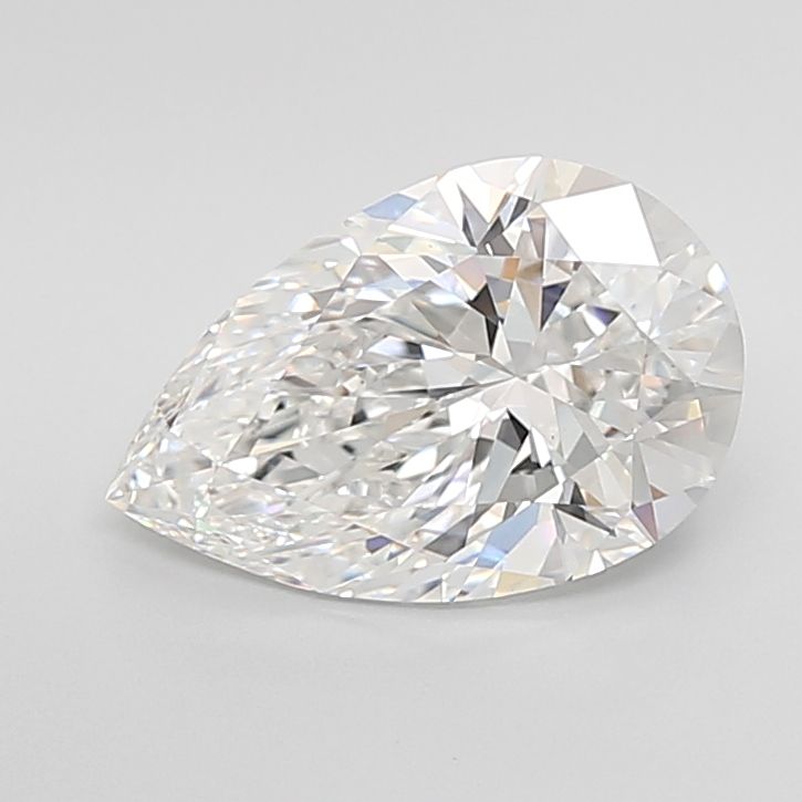3.01 Carat E-VVS2 Pear Lab Diamond