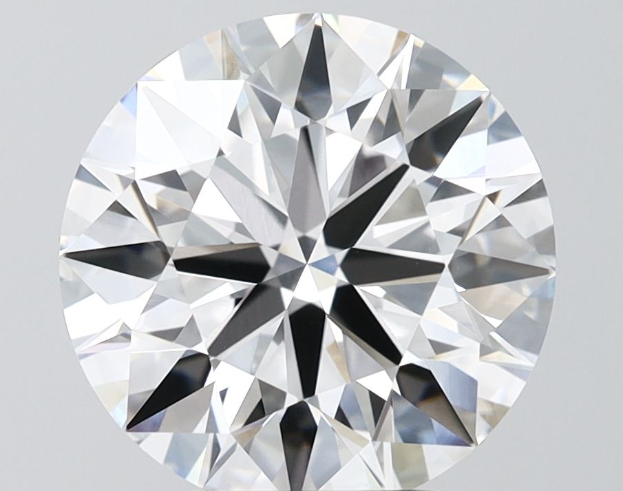 4.41 Carat D-VVS2 Round Lab Diamond