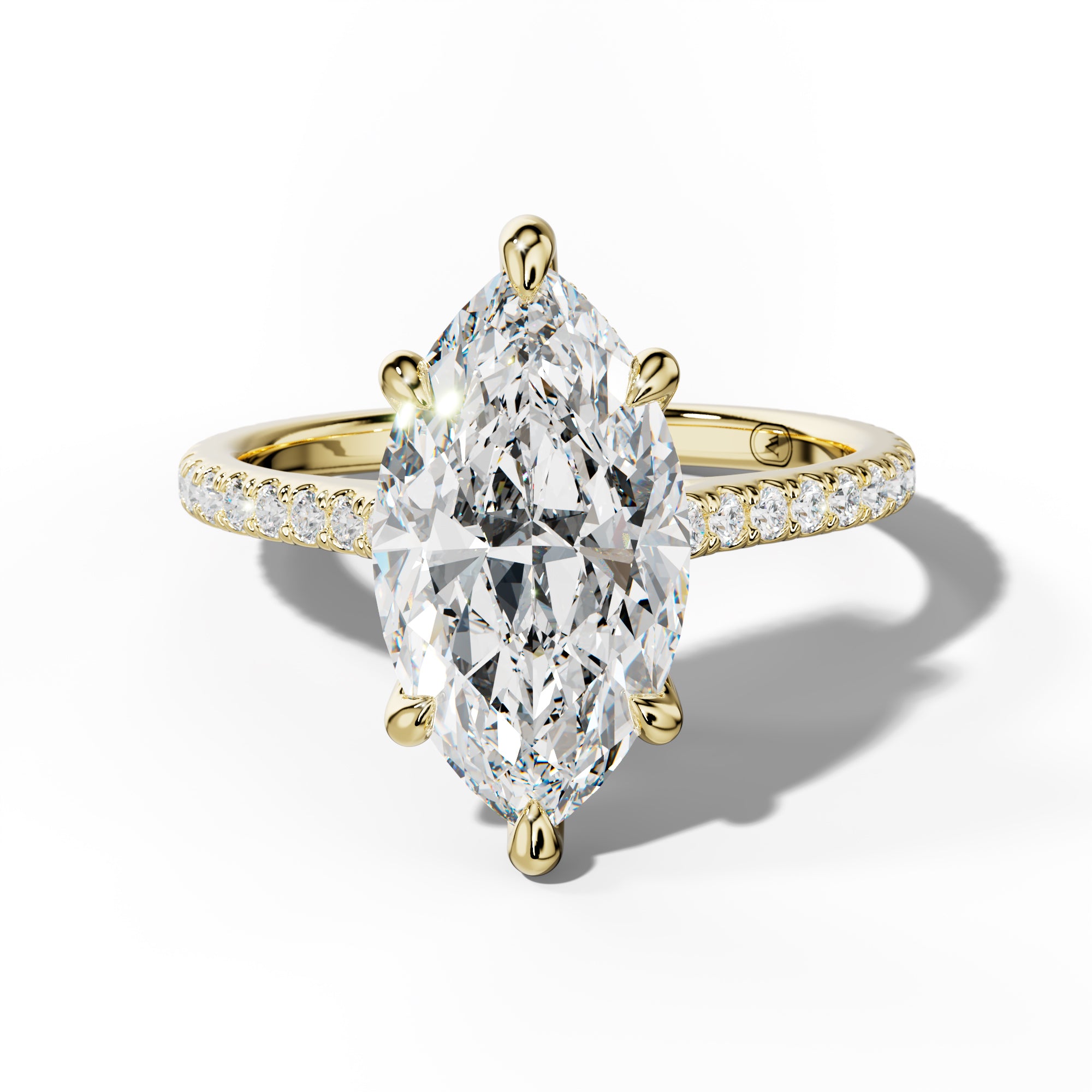Aria Marquise Diamond Engagement Ring