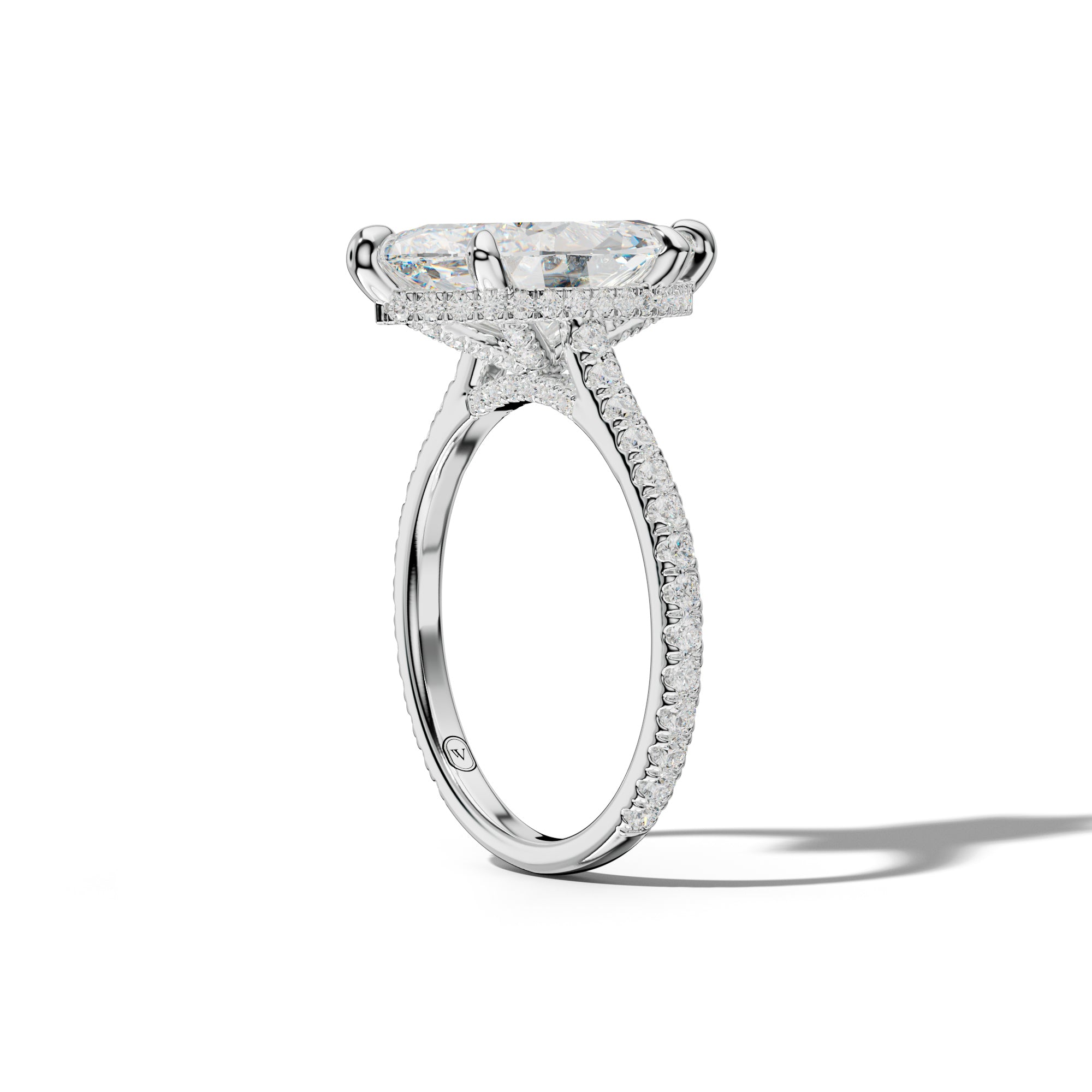 Aria Marquise Diamond Engagement Ring