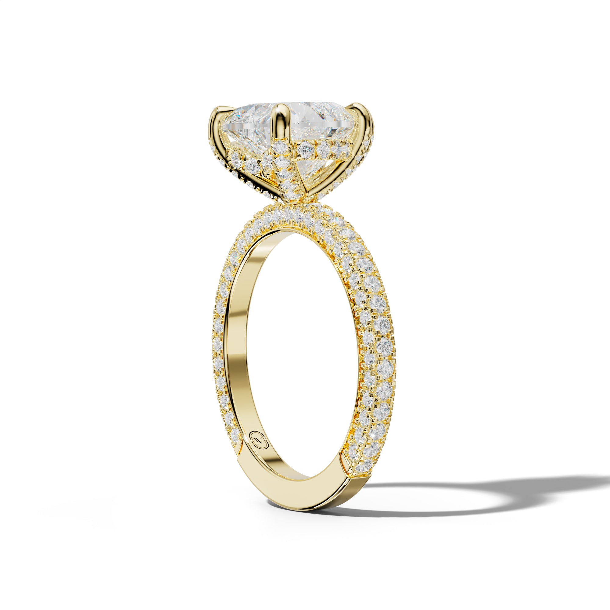 Autumn Heart Diamond Engagement Ring
