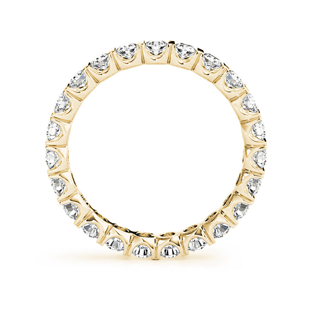 Bar Set 1.0 ct.Round Diamond Eternity Band-VIRABYANI