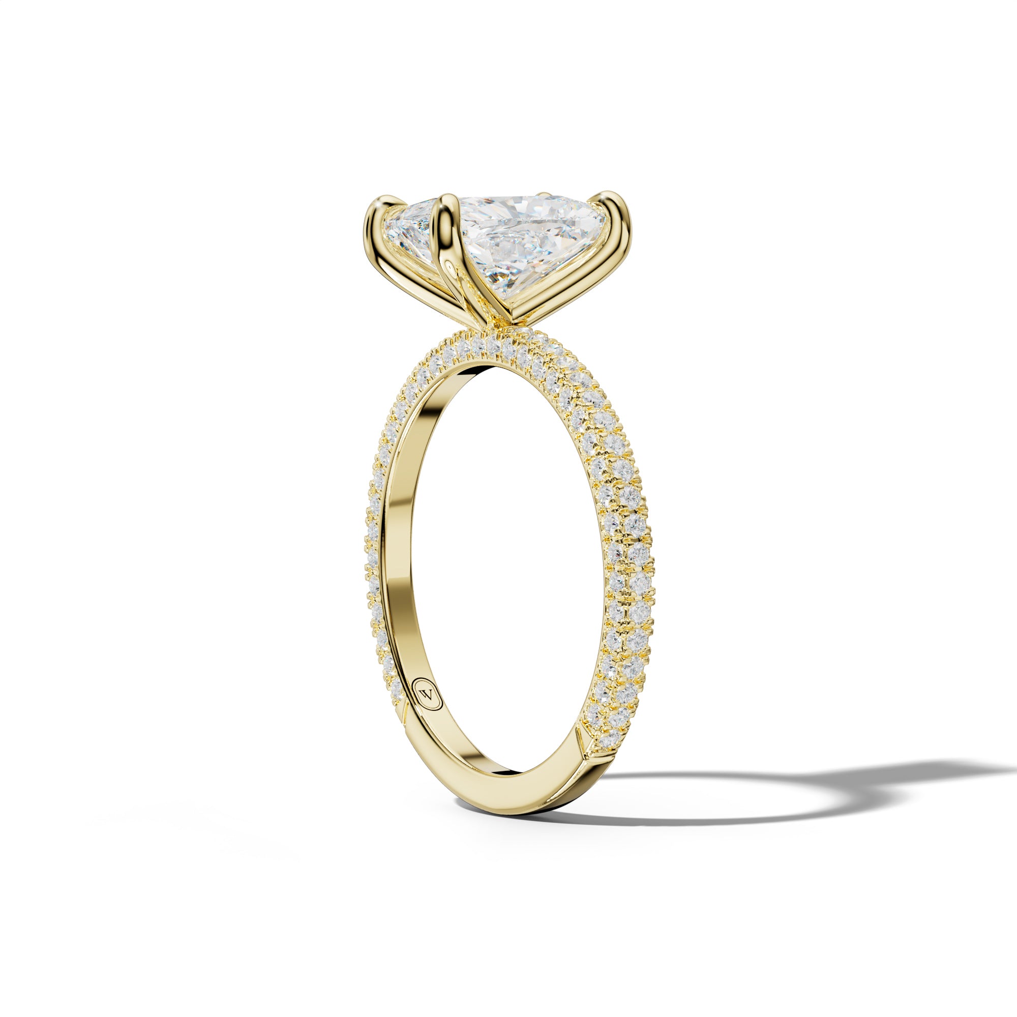 Brooklyn Elongated Cushion Diamond Engagement Ring