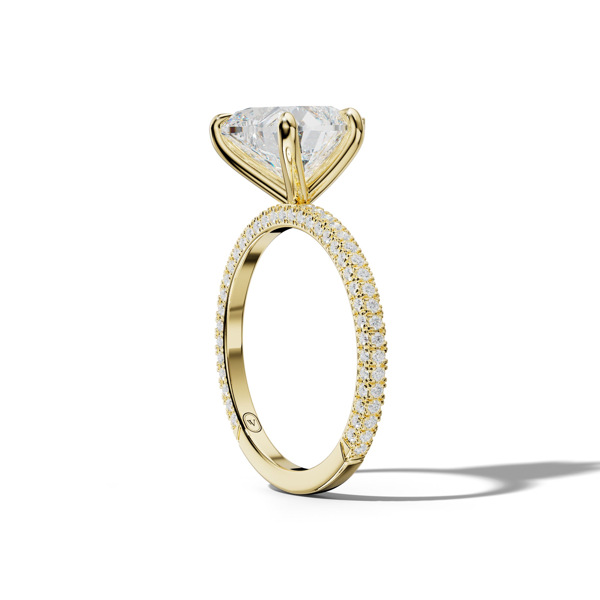 Brooklyn Heart Diamond Engagement Ring
