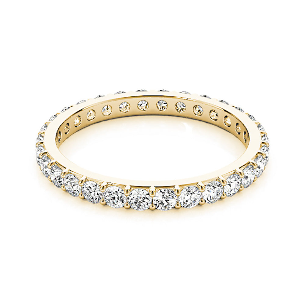 Classic Shared Prong 0.80 ct. Round Diamond Eternity Band-VIRABYANI