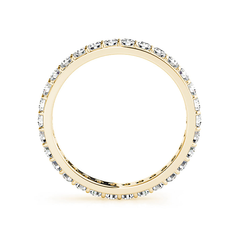 Classic Shared Prong 0.80 ct. Round Diamond Eternity Band-VIRABYANI