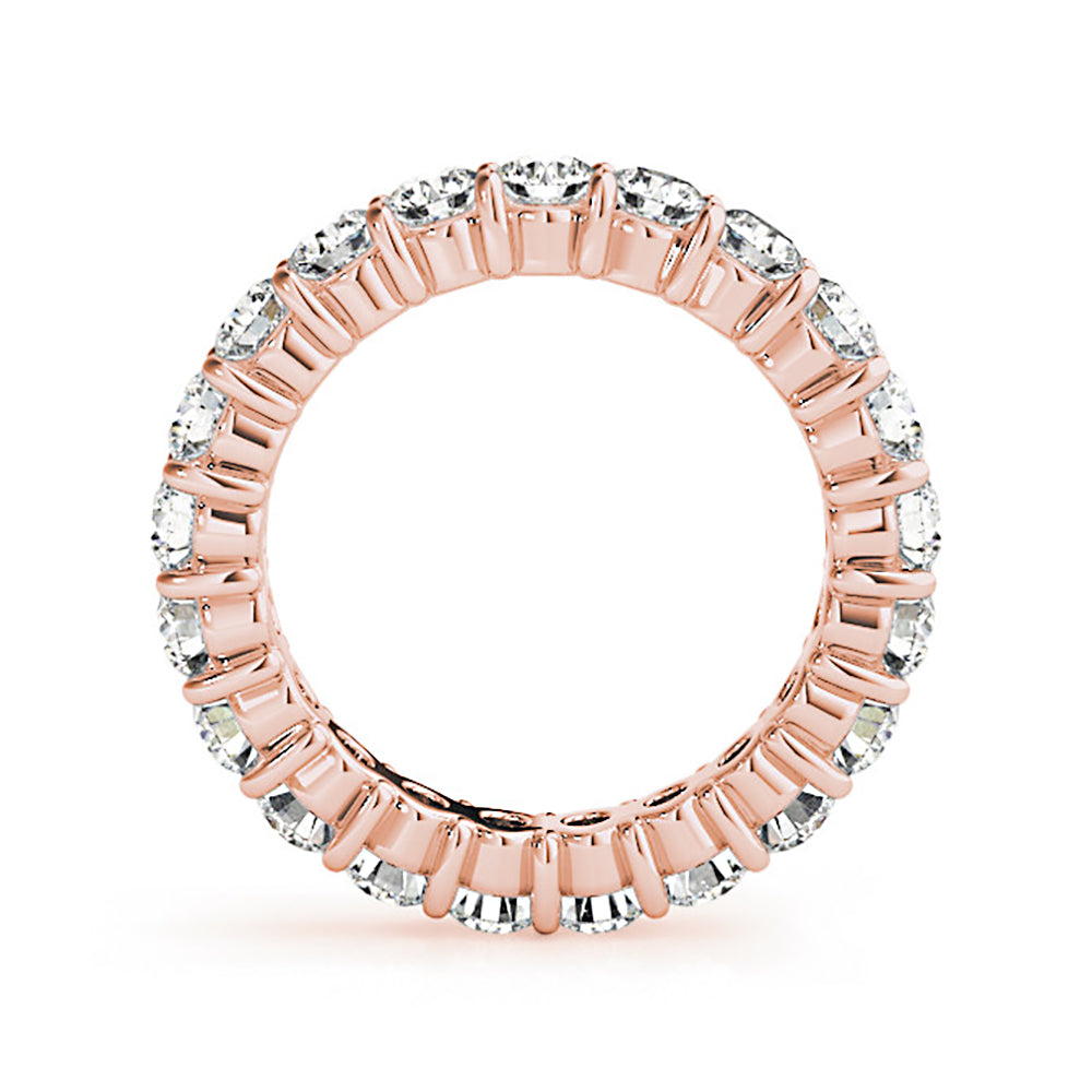 3.0 ct. Round Diamond Eternity Ring-VIRABYANI