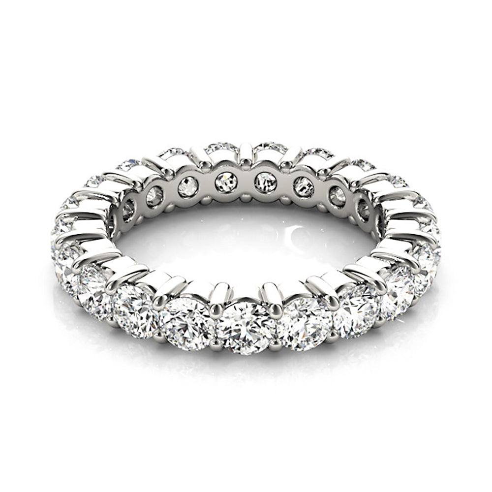 3.0 ct. Round Diamond Eternity Ring-VIRABYANI