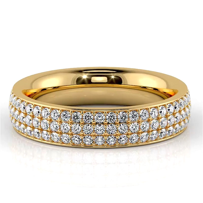 1.18 ct. Round Diamond Eternity Wedding Ring