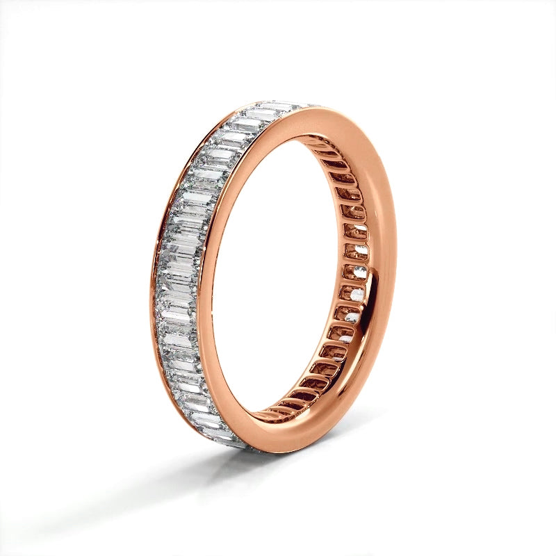 2.40 ct. Baguette Diamond Eternity Wedding Band