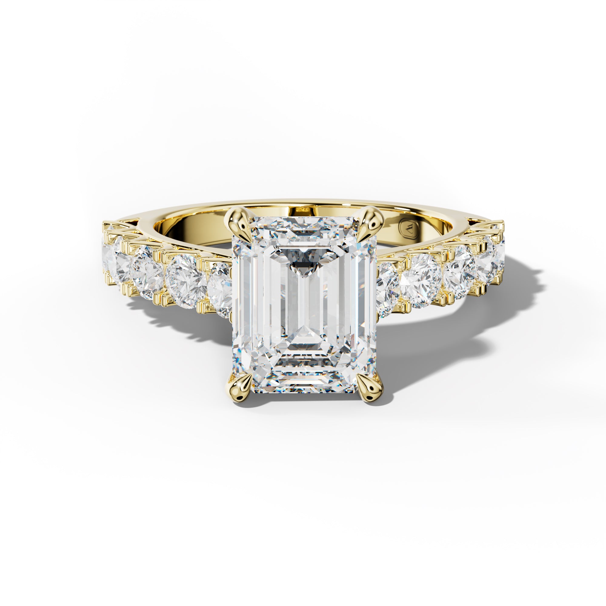 Jenna Emerald Cut Engagement Ring