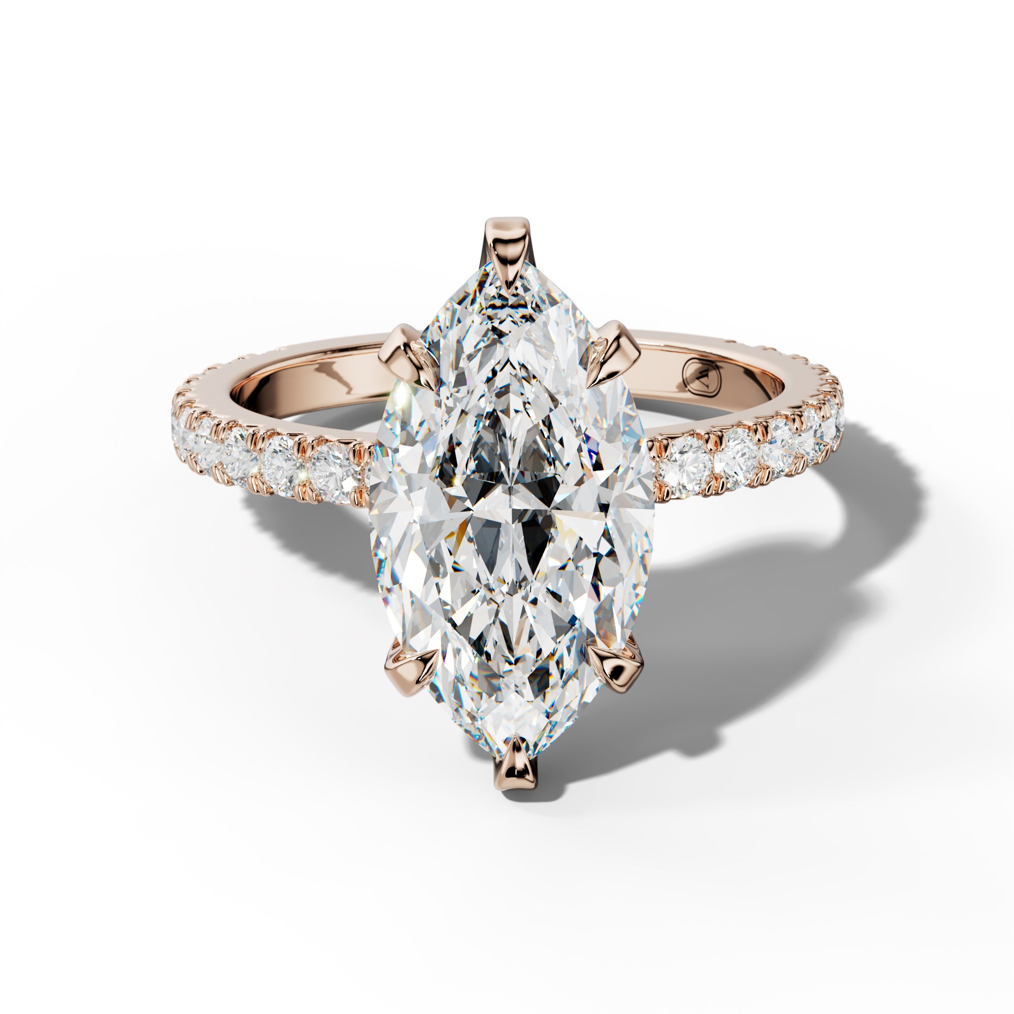 Evelyn Marquise Diamond Engagement Ring