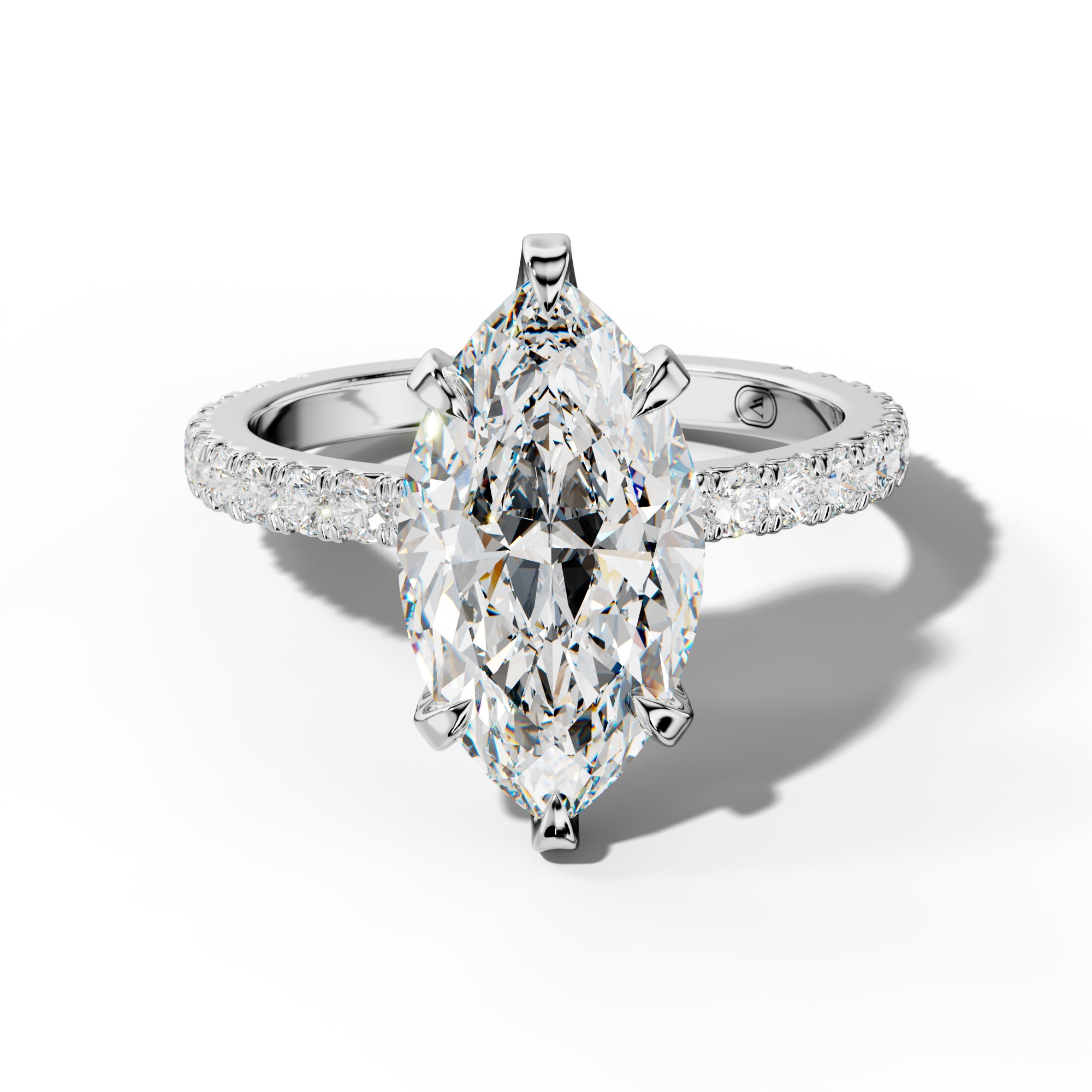 Evelyn Marquise Diamond Engagement Ring