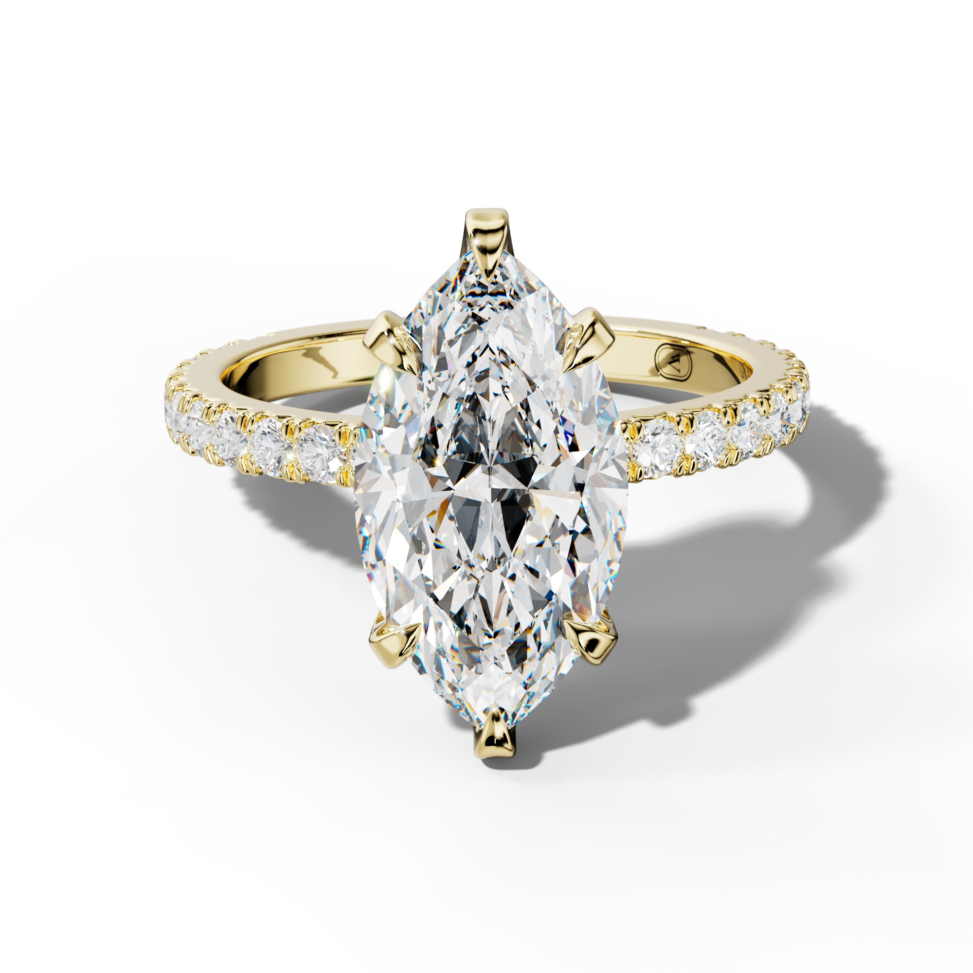 Evelyn Marquise Diamond Engagement Ring