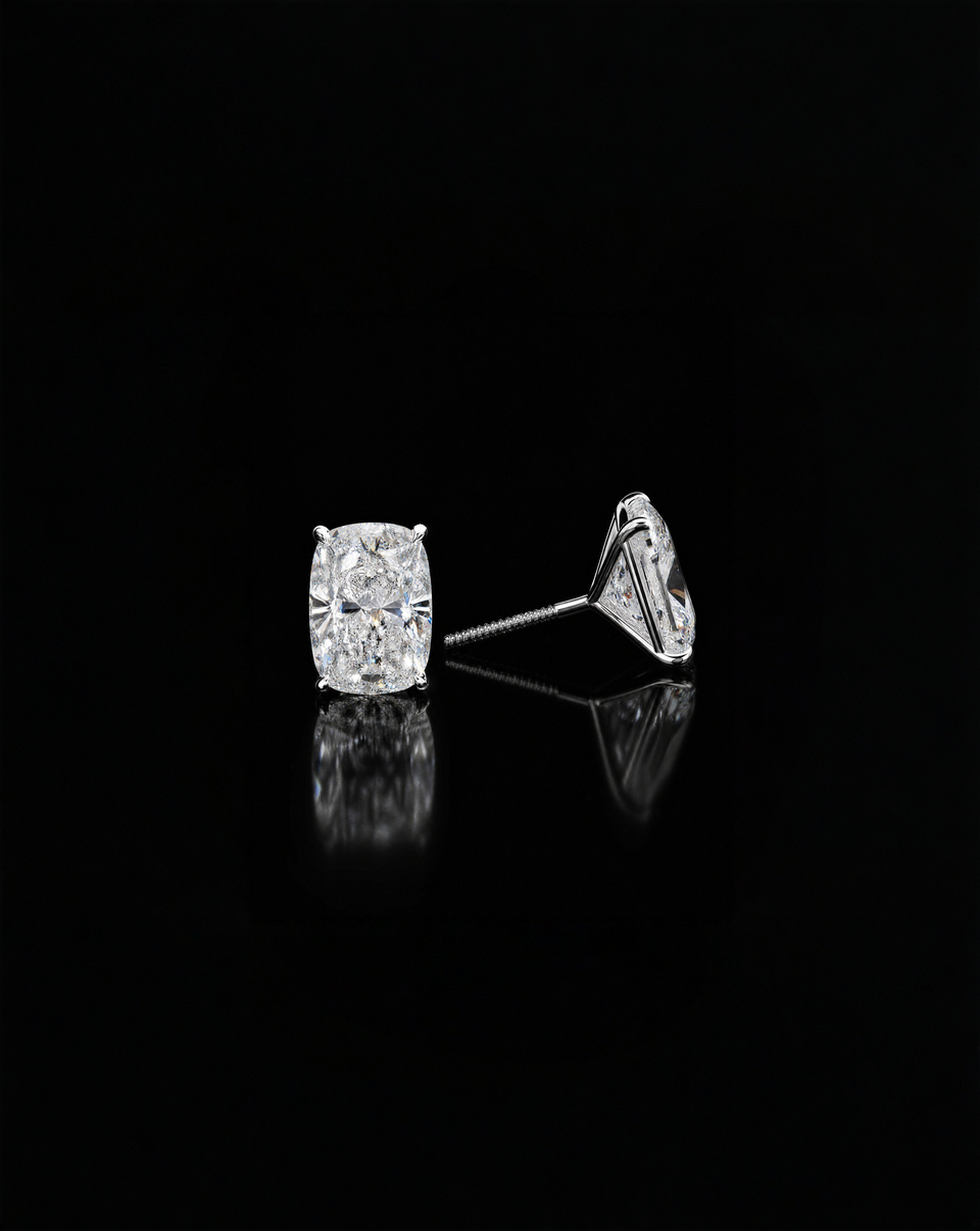 4.52 Carat E-VS1 Cushion Lab Diamond – VIRABYANI