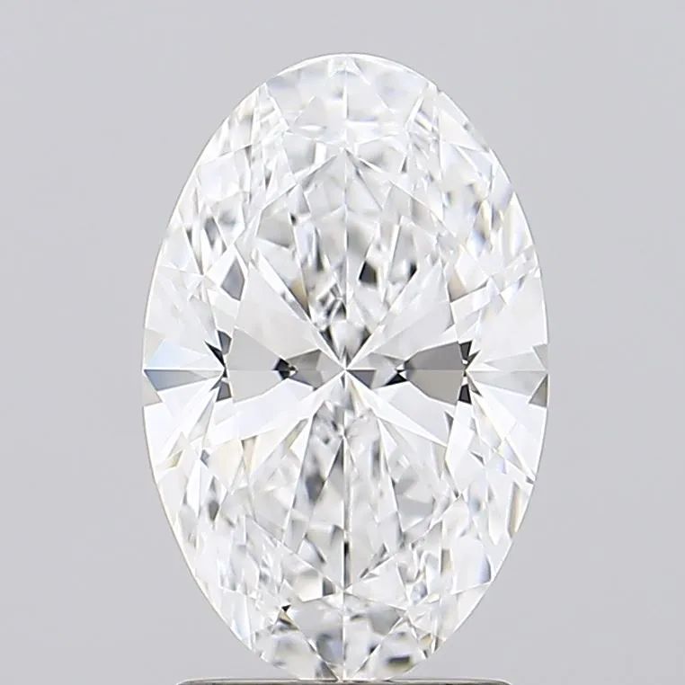 2.04 Carat D-IF Oval Lab Diamond