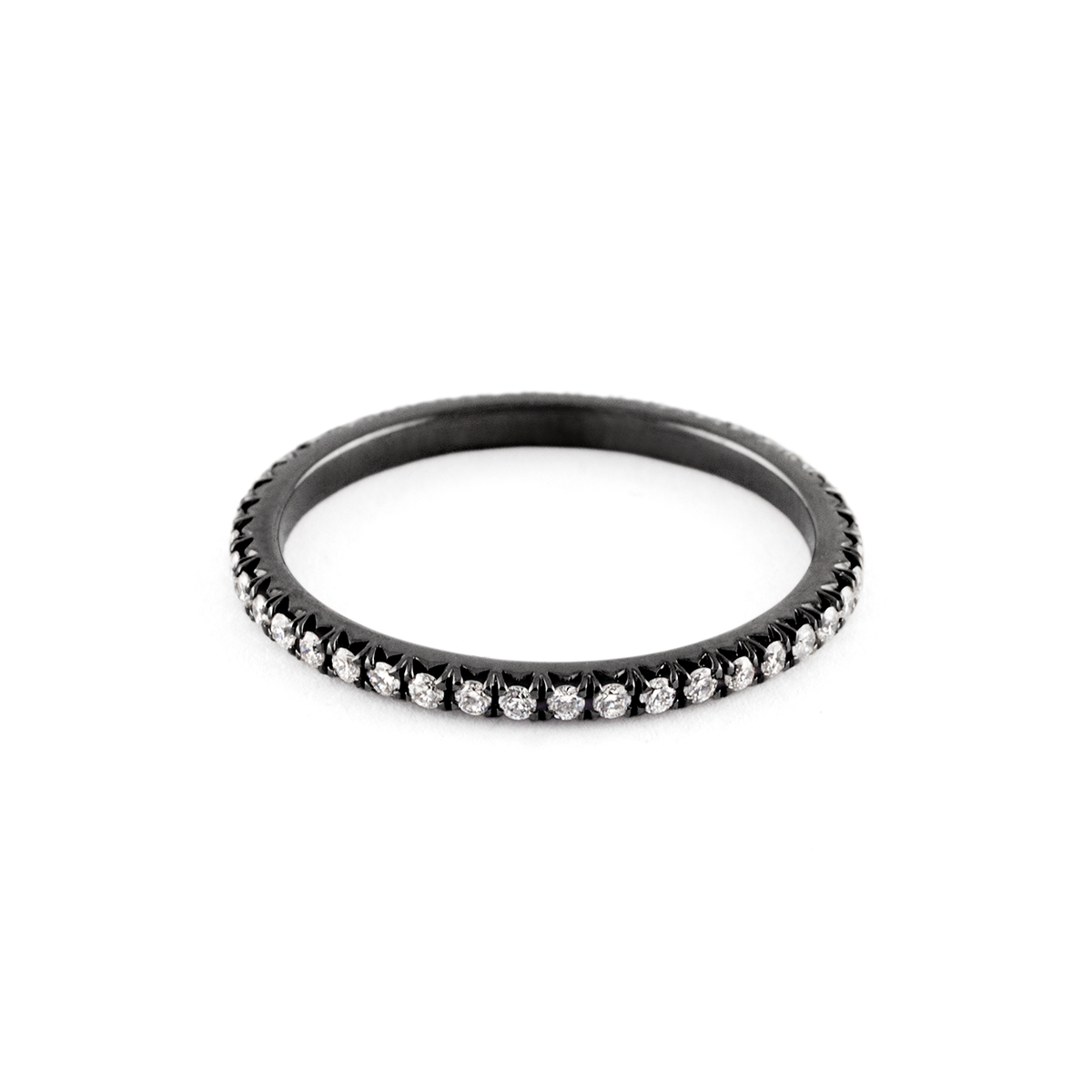 Jado Ebony - Eternity Ring-VIRABYANI