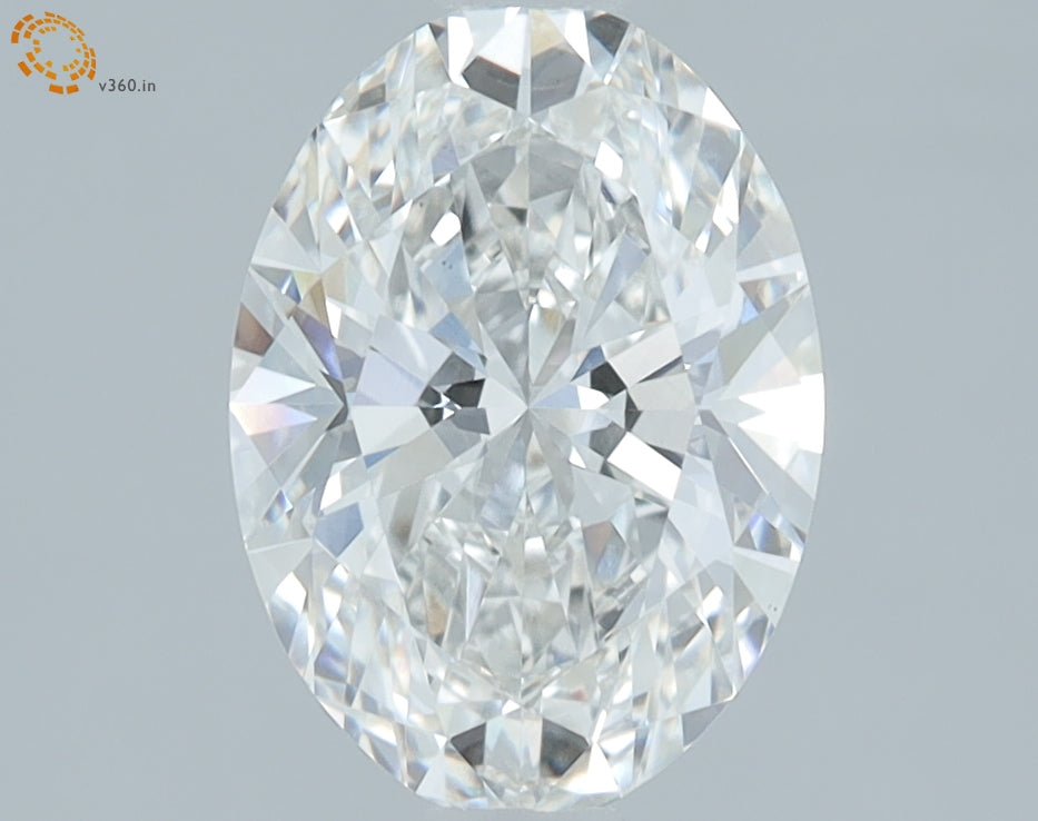 1.58 Carat G-VVS2 Oval Lab Diamond