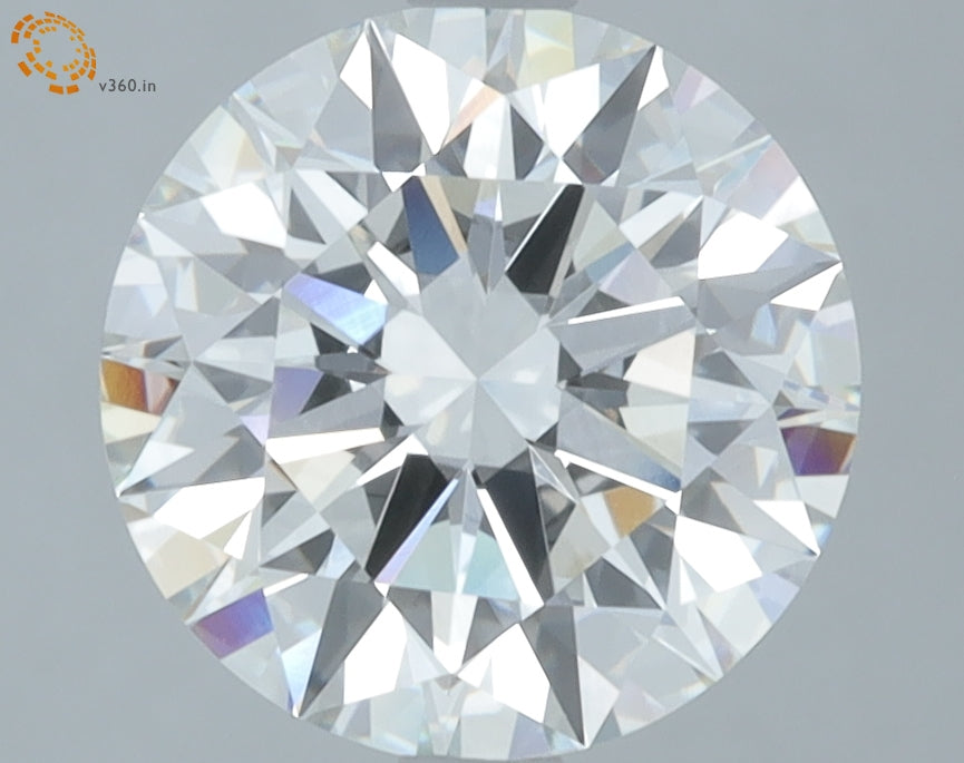 3.10 Carat G-VVS2 Round Lab Diamond