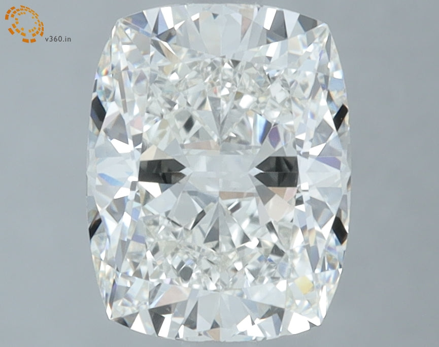 2.57 Carat G-VVS2 Cushion Lab Diamond