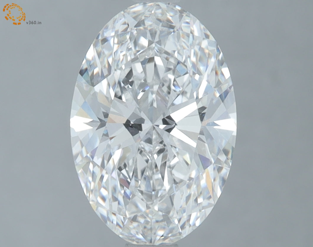 1.87 Carat D-VVS2 Oval Lab Diamond