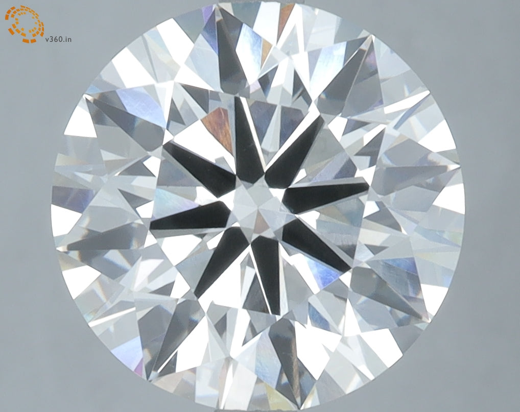 5.03 Carat G-VVS2 Round Lab Diamond