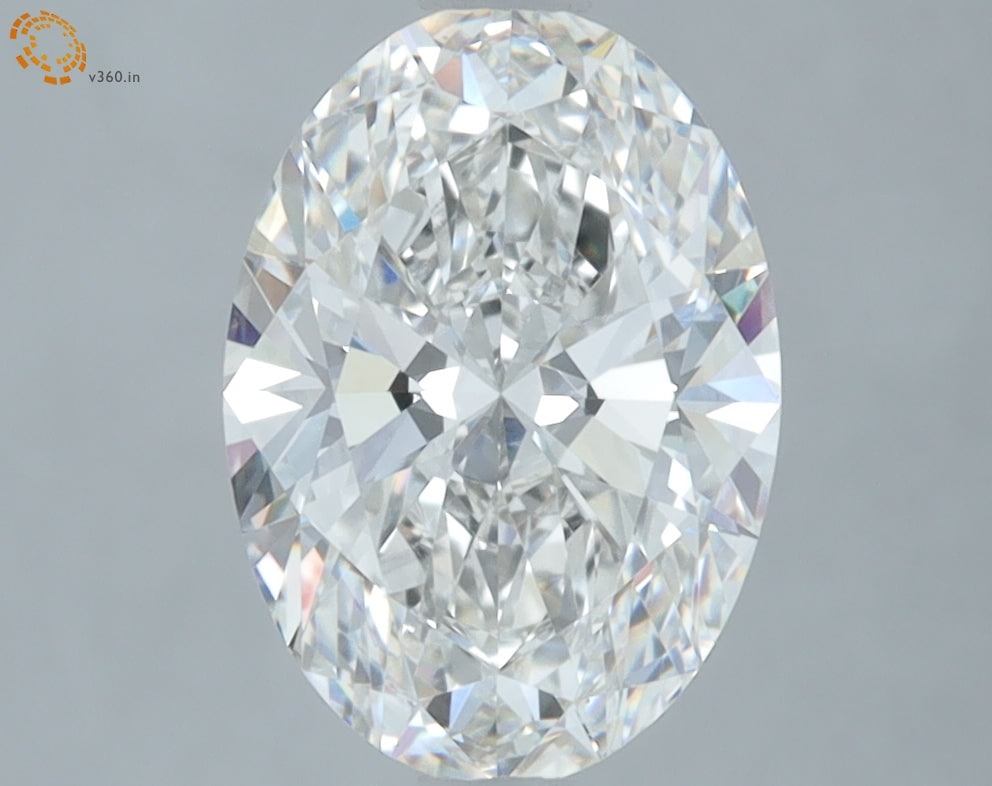 2.45 Carat G-VVS2 Oval Lab Diamond