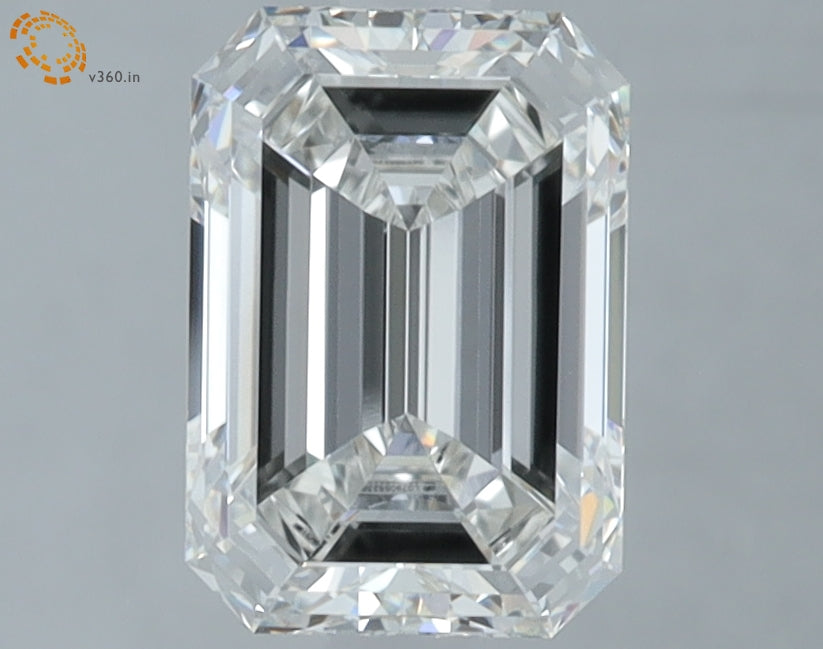 1.92 Carat G-VVS2 Emerald Lab Diamond