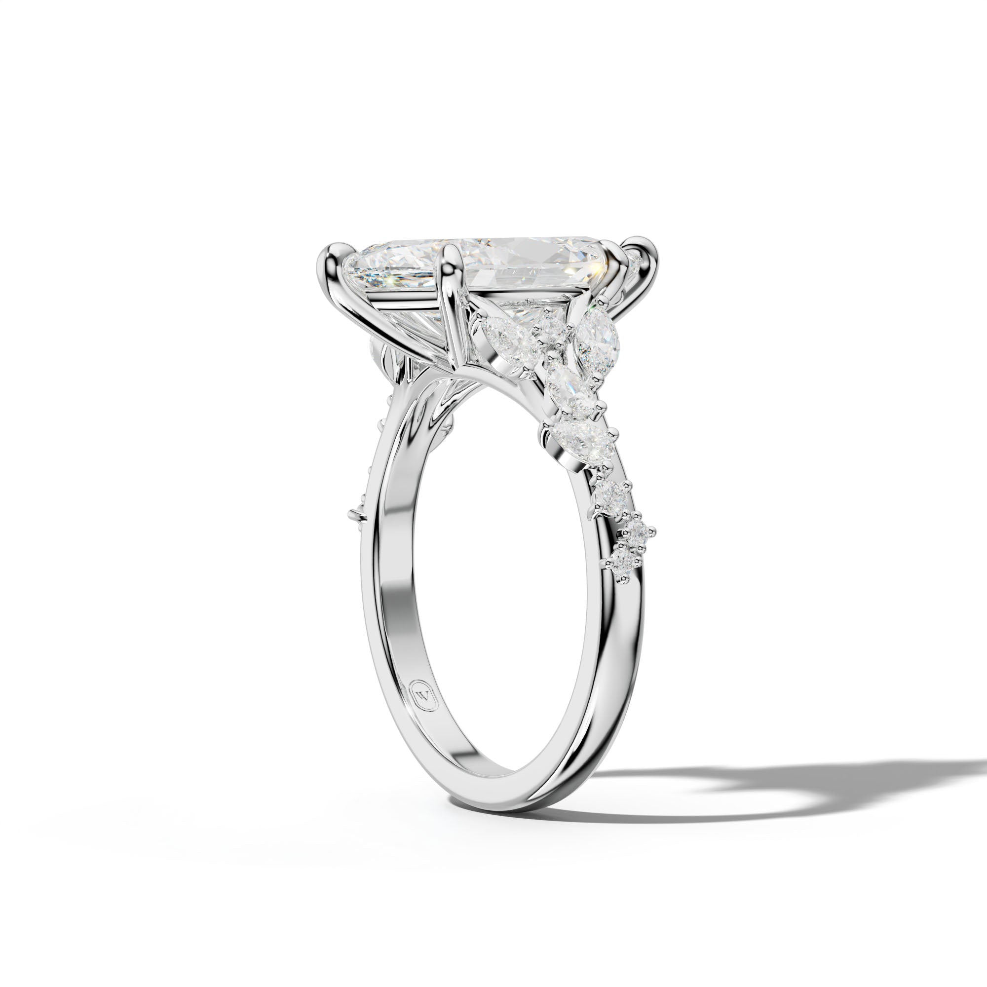 Maggie Marquise Diamond Engagement Ring