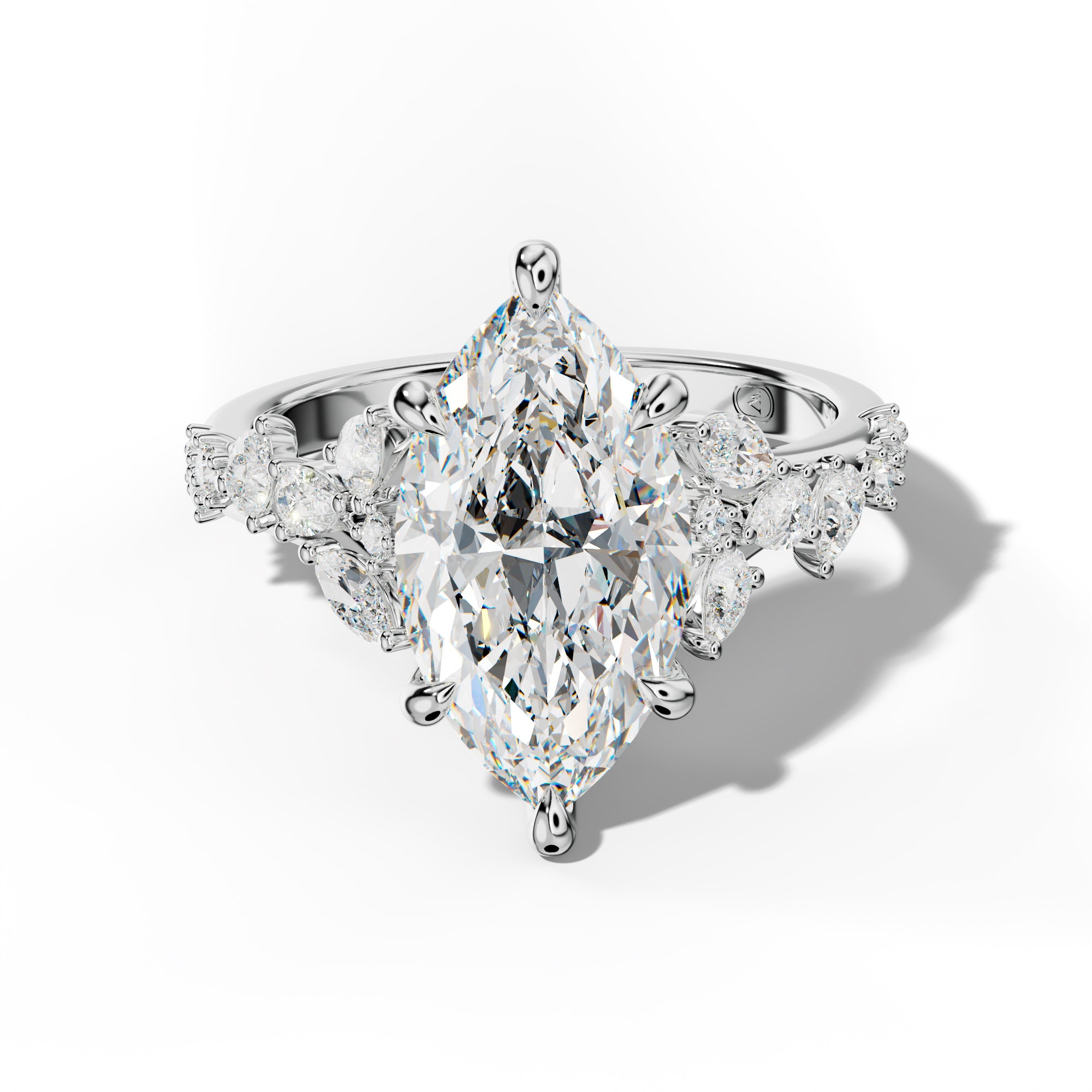 Maggie Marquise Diamond Engagement Ring