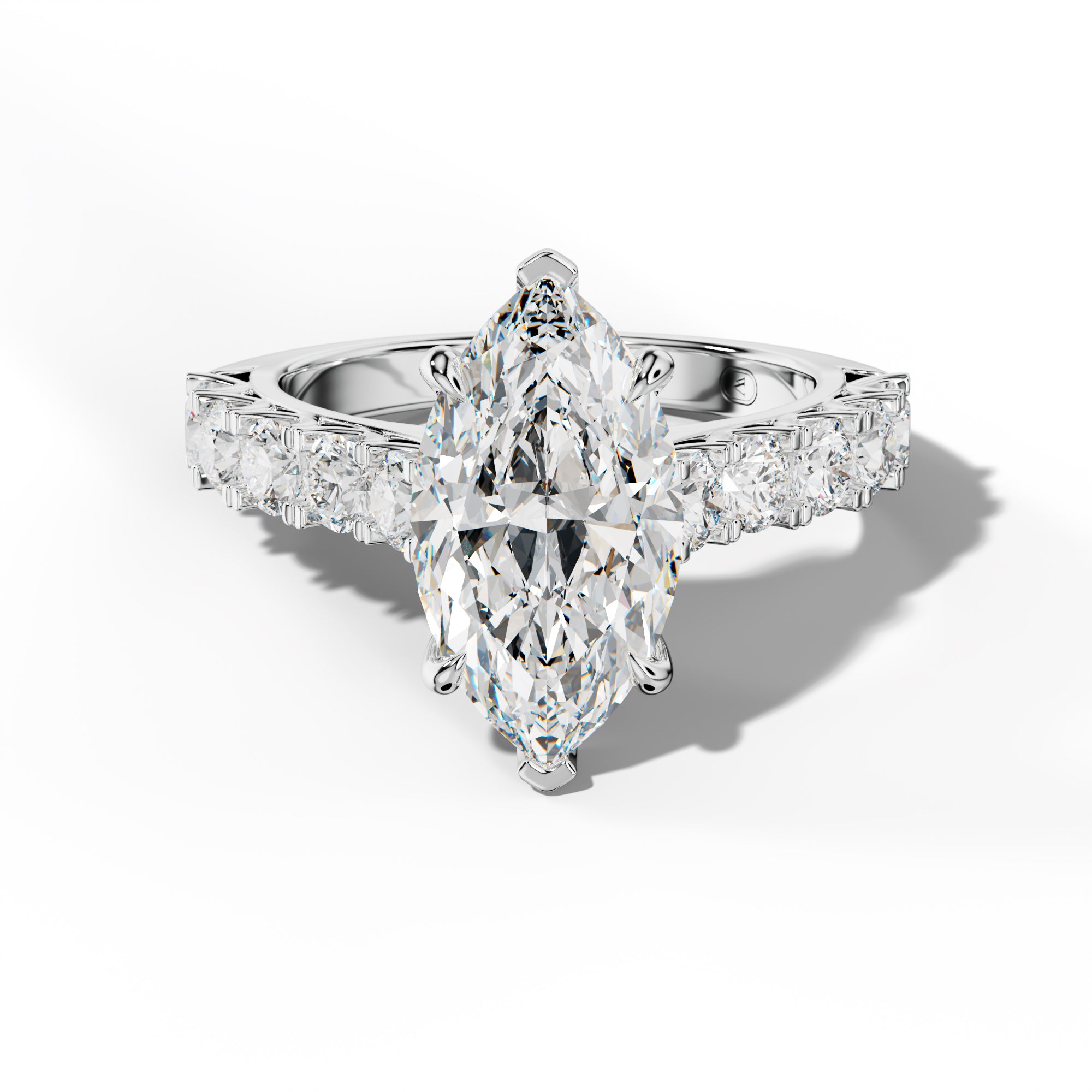 Jenna Marquise Diamond Engagement Ring