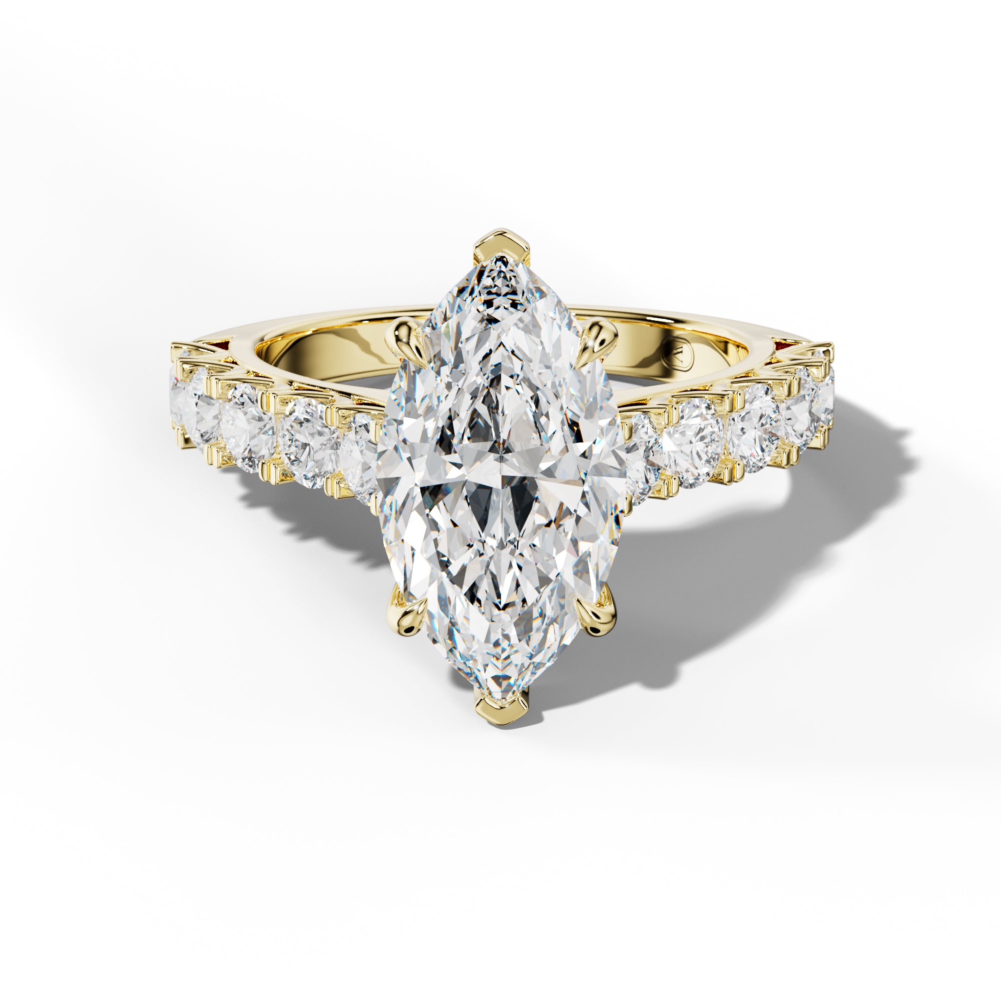 Jenna Marquise Diamond Engagement Ring