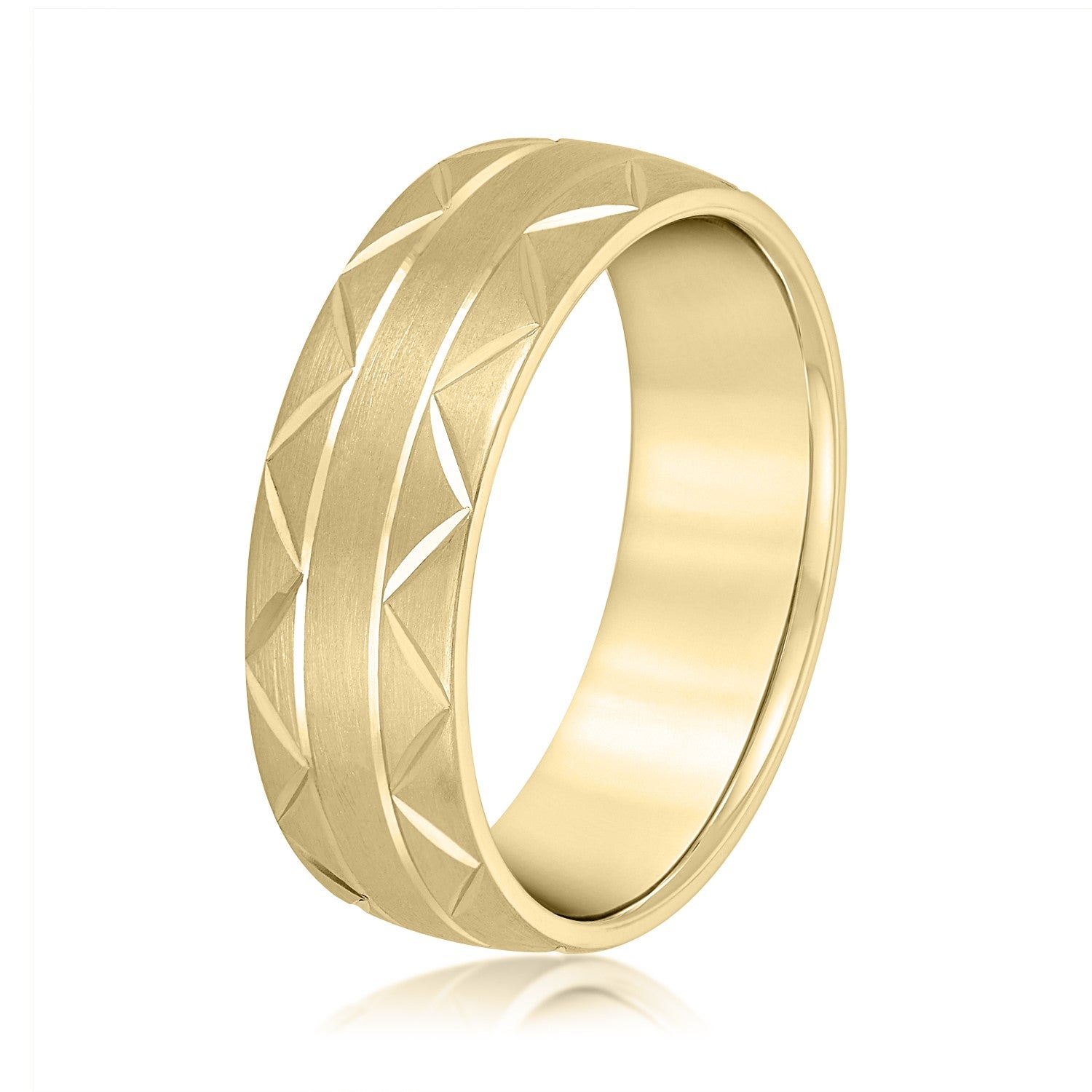 The Warrior Man Men’s Wedding Band-VIRABYANI