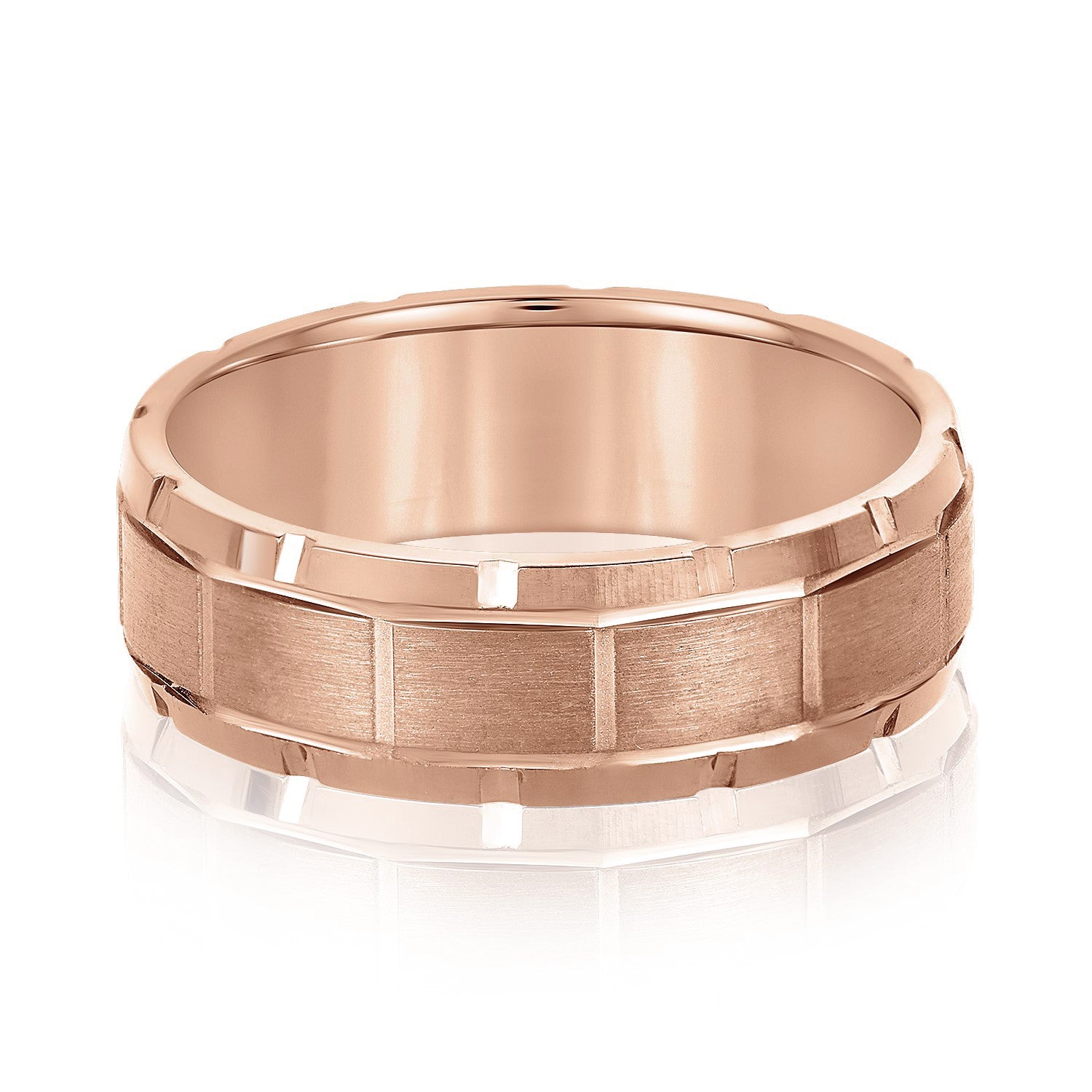 Geometric Glory Watch Chain Inspired Men’s Band-VIRABYANI