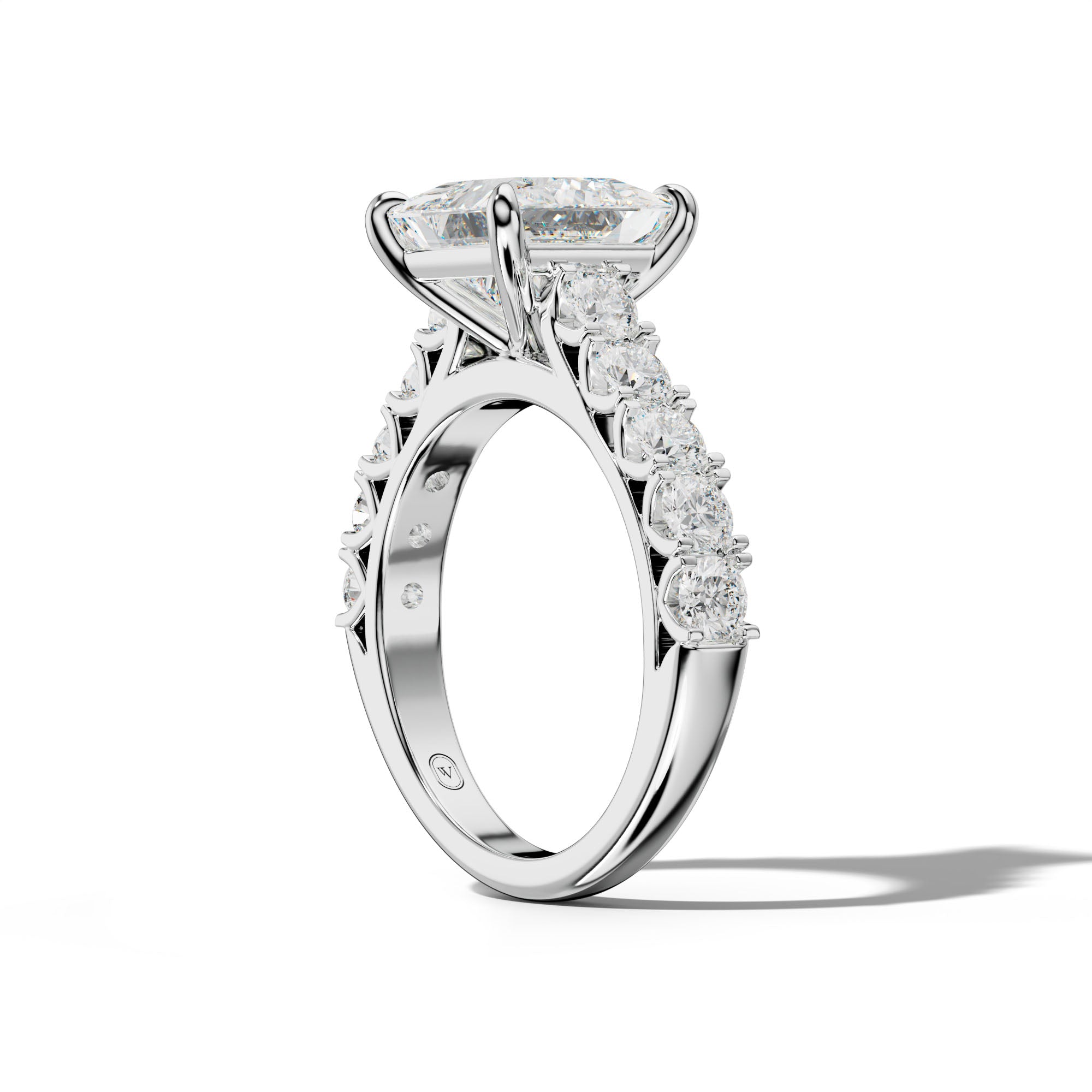 Jenna Princess Cut Engagement Ring