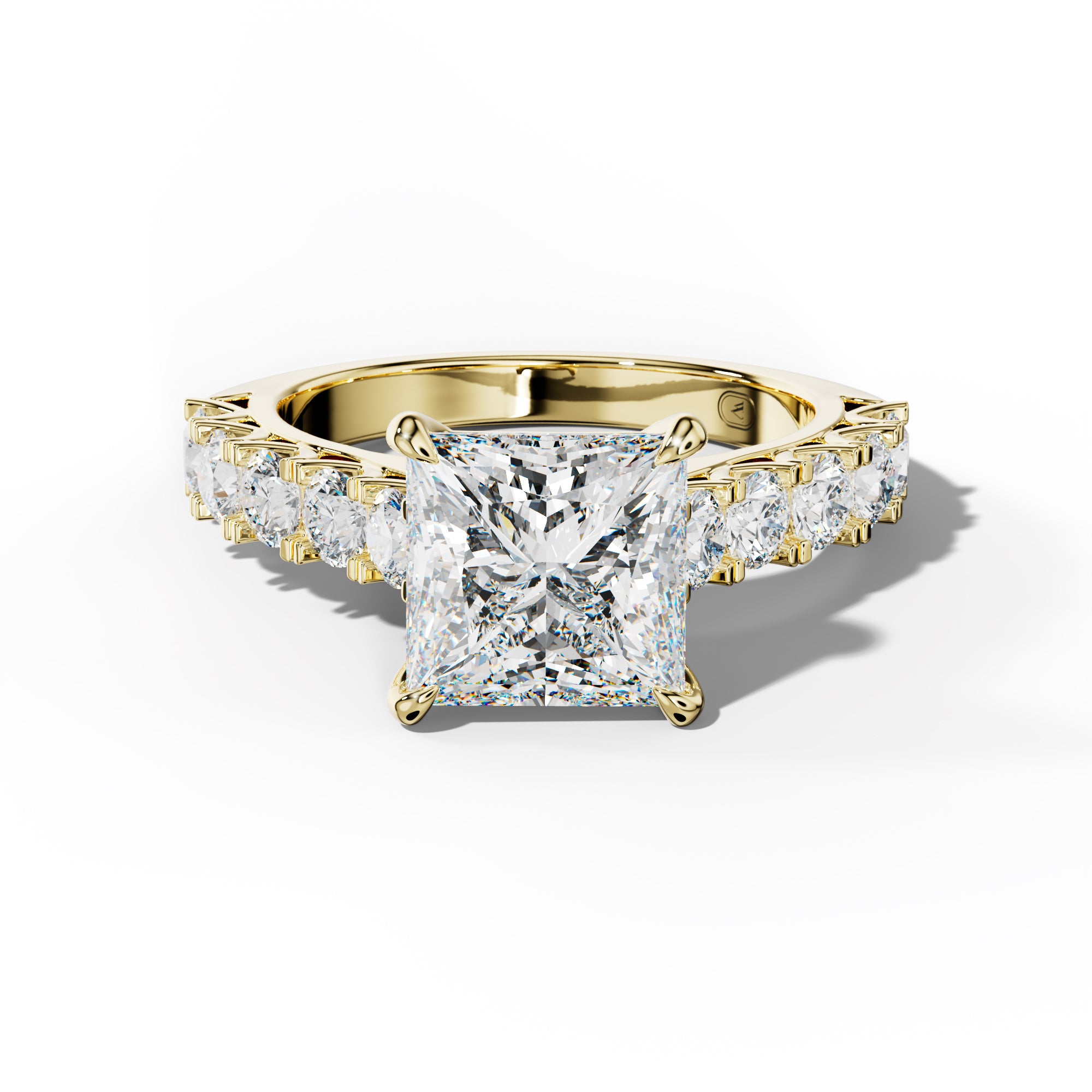 Jenna Princess Cut Engagement Ring