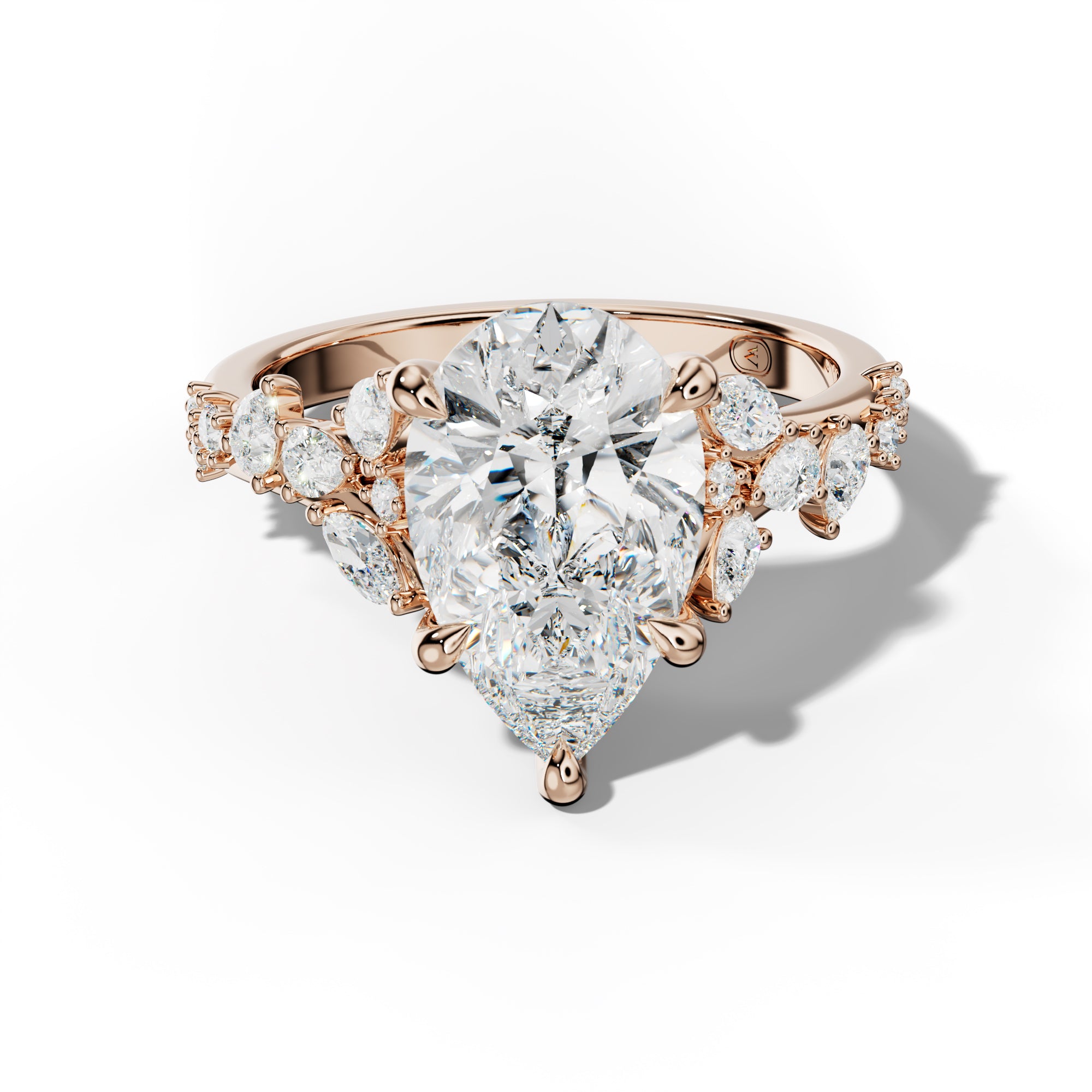 Maggie Pear Shape Engagement Ring