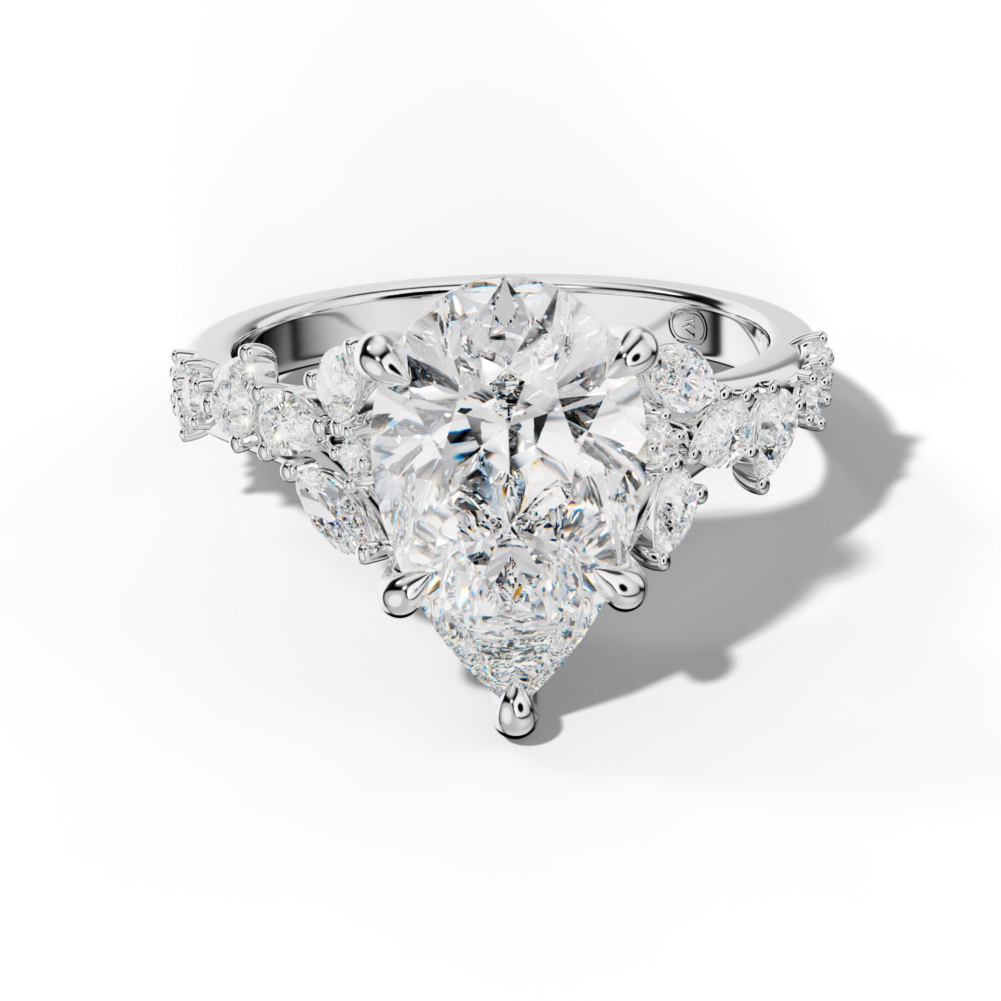 Maggie Pear Shape Engagement Ring