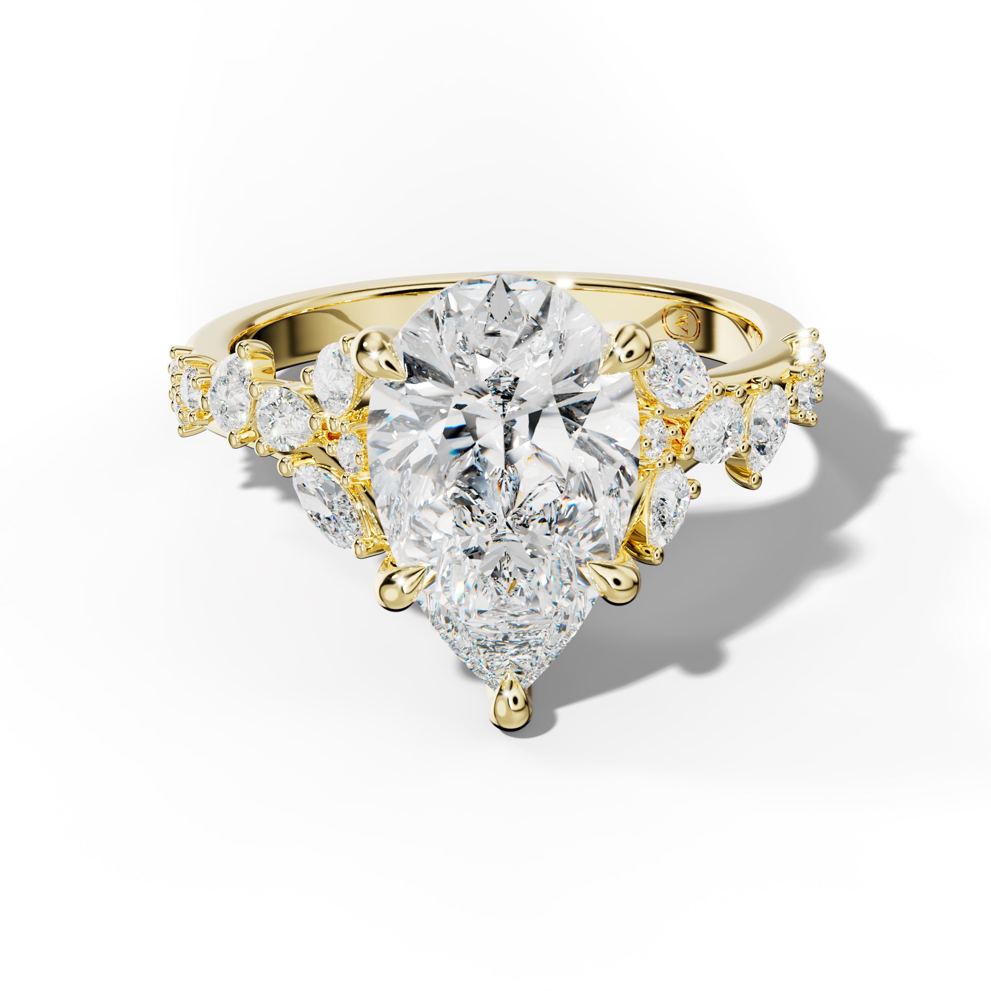 Maggie Pear Shape Engagement Ring